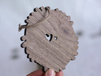 Holzschild / Holzornament "Lieblingsmensch"