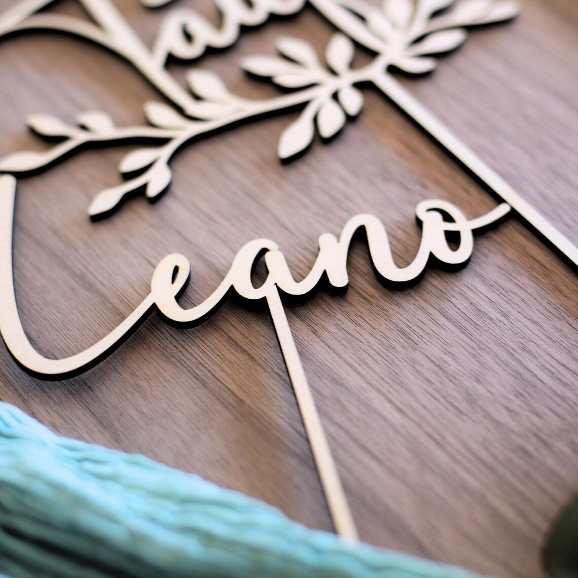 Cake Topper Zur Taufe