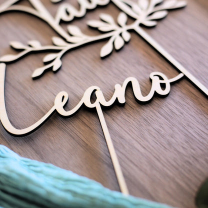 Cake Topper Zur Taufe