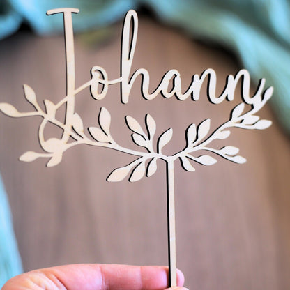 Cake Topper Zur Taufe