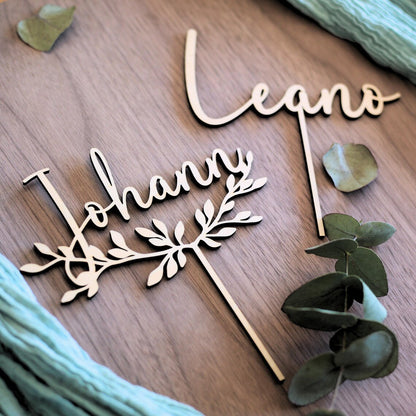 Cake Topper Zur Taufe